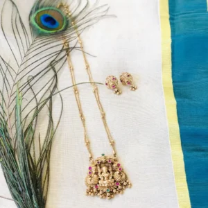 Lakshmi Pendant Long Haaram