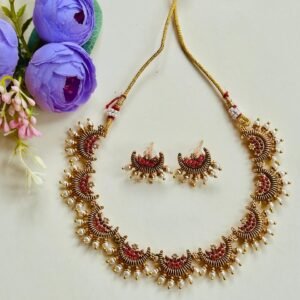 Devika Moon Necklace